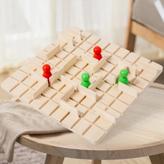 MazeWall™ l Wooden Strategy Maze Game
