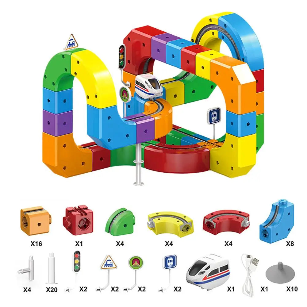 MagTrack™ l Magnetic Building Track Set
