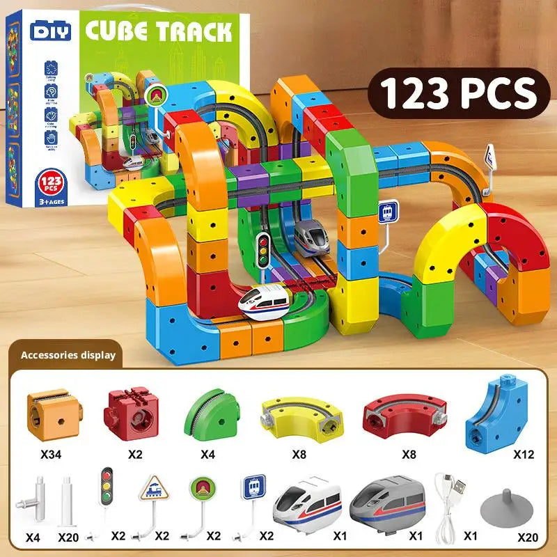 MagTrack™ l Magnetic Building Track Set
