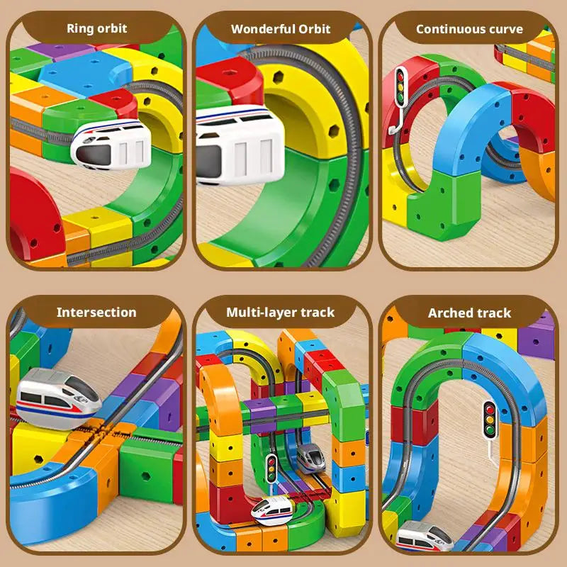 MagTrack™ l Magnetic Building Track Set