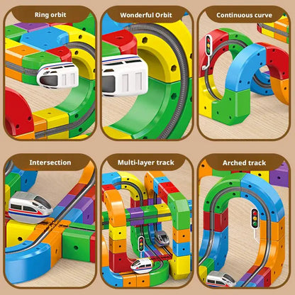 MagTrack™ l Magnetic Building Track Set