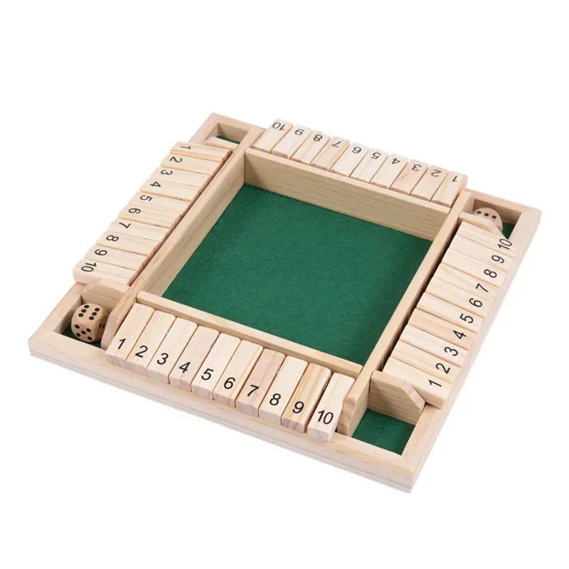 FlipTen™ l Wooden Math Flip Board Game