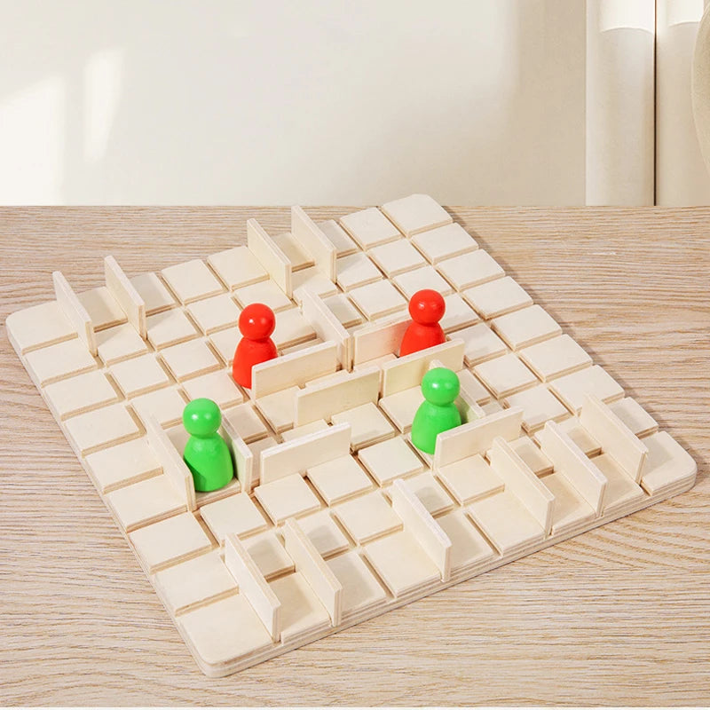 MazeWall™ l Wooden Strategy Maze Game