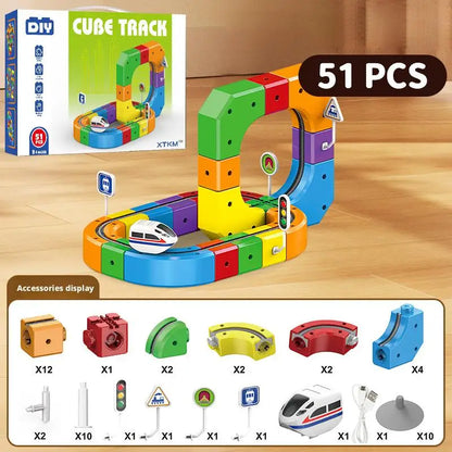 MagTrack™ l Magnetic Building Track Set