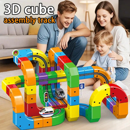 MagTrack™ l Magnetic Building Track Set