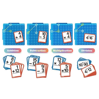 MathFlash™ l Silicone Math Learning Cards