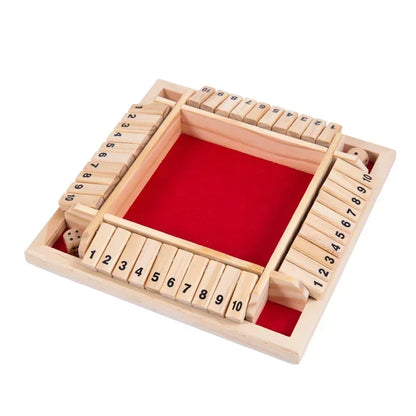 FlipTen™ l Wooden Math Flip Board Game