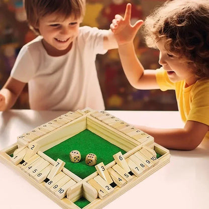 FlipTen™ l Wooden Math Flip Board Game