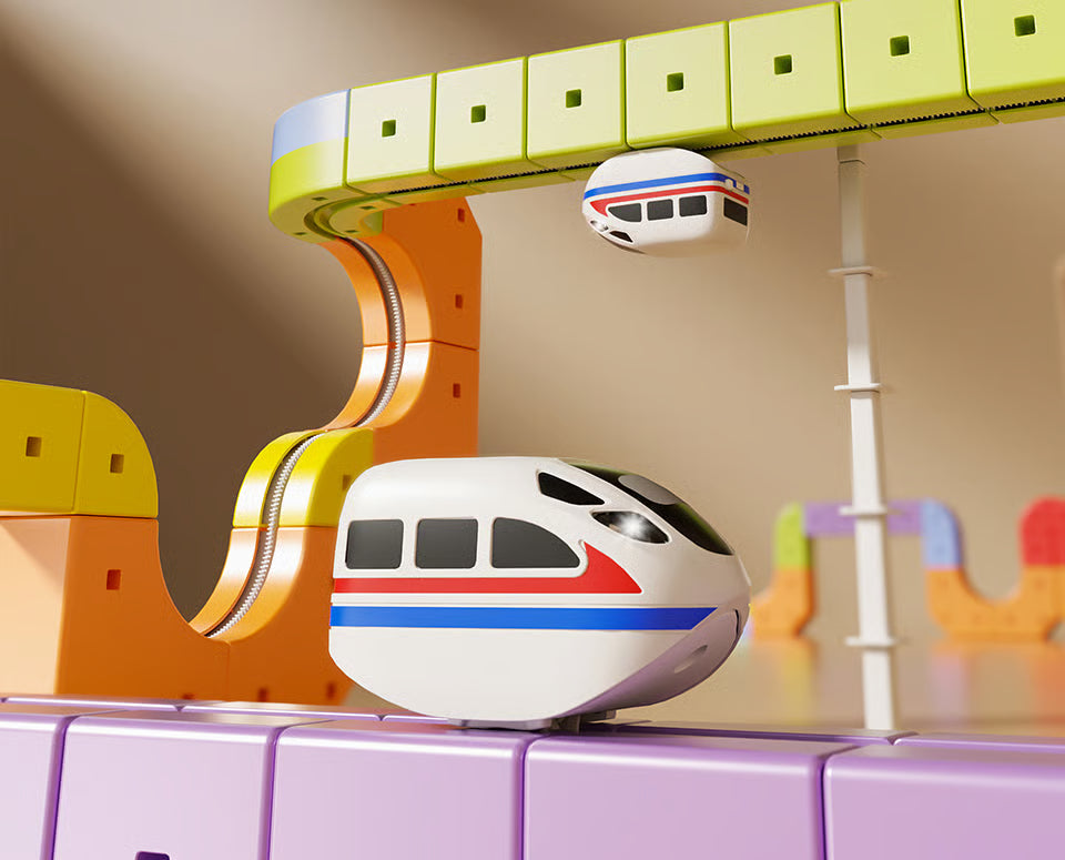 MagTrack™ l Magnetic Building Track Set